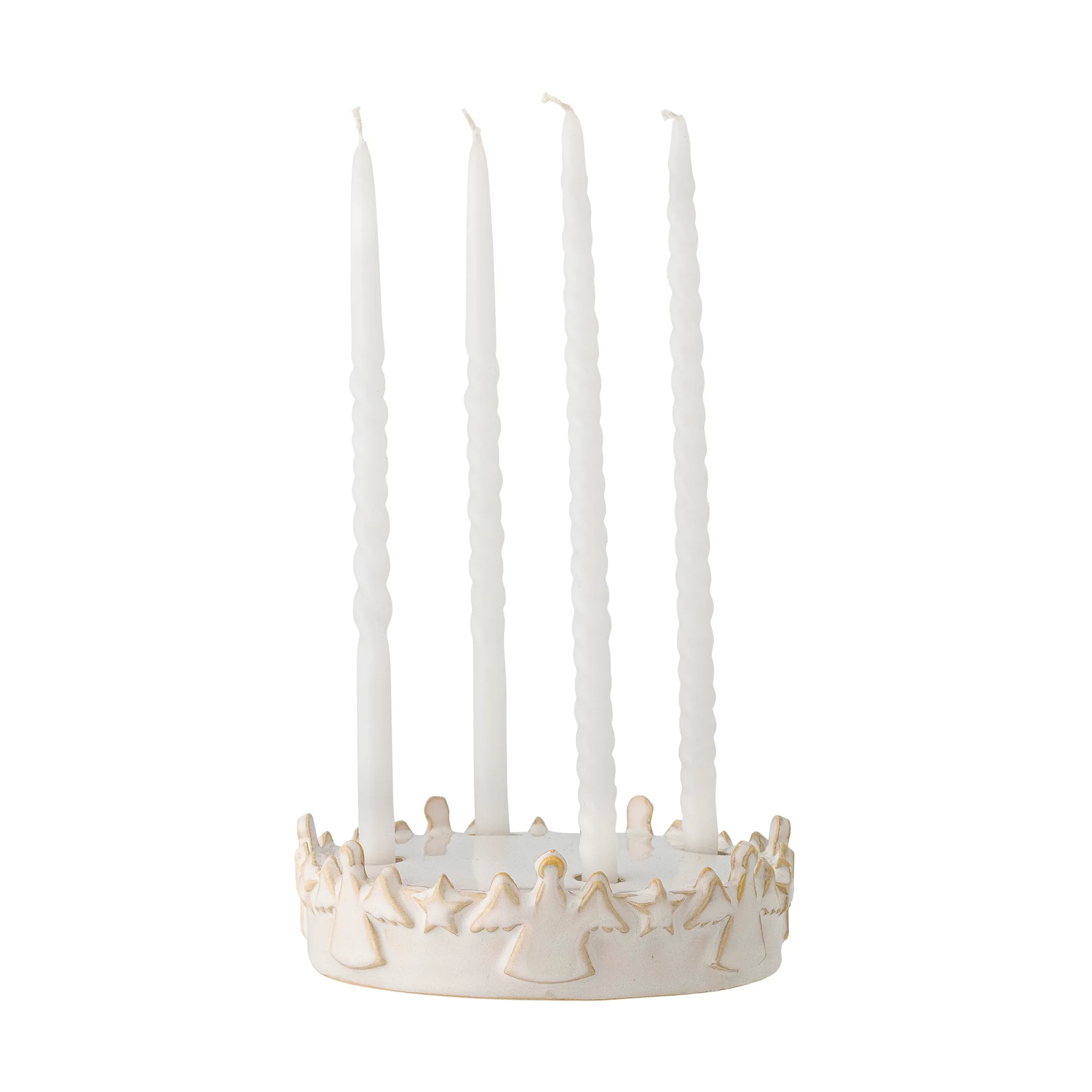Starry Advent candle holder, White Bloomingville
