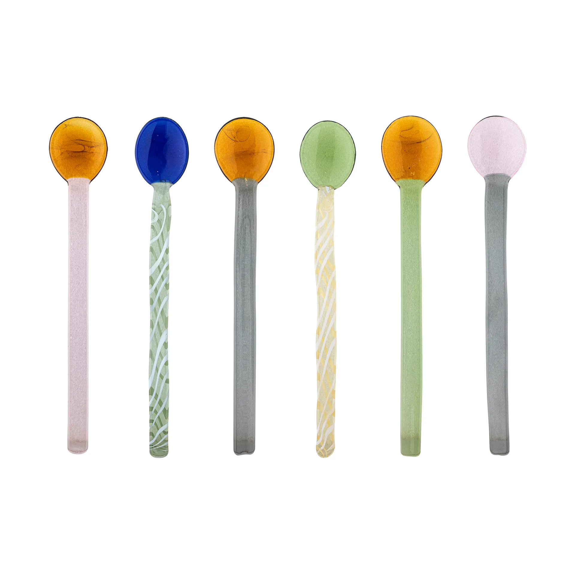 Takao spoon 15 cm 6-pack, Multi Bloomingville