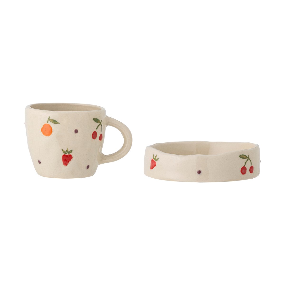 Bloomingville Tatiana dinner set 2 pieces White