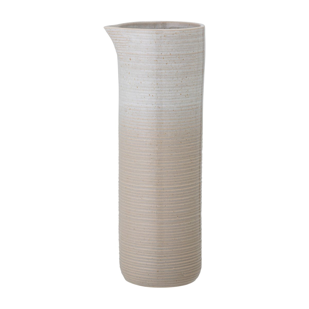 Bloomingville Taupe carafe 1.1 liter grey | Scandinavian Design | Water jugs and carafes | Beige