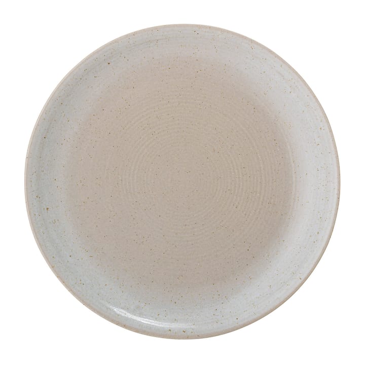 Taupe plate Ø21.5 cm - grey - Bloomingville