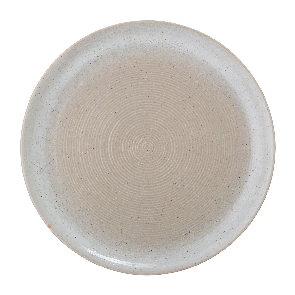 Bloomingville Taupe plate o27 cm grey | Scandinavian Design | Dinner plates | Beige