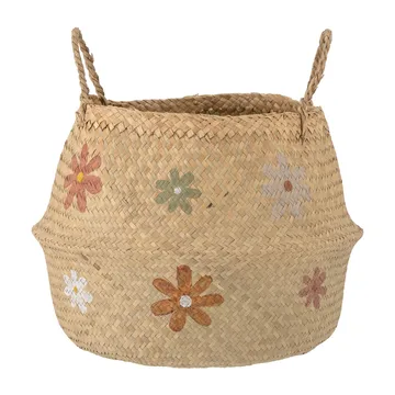 Tenne basket Ø35 cm - Flowers - Bloomingville