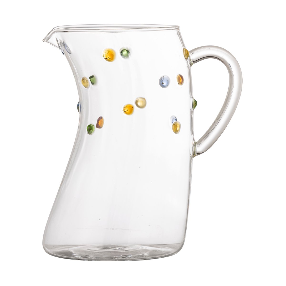 Bloomingville Thalia Water Carafe 1.3 L Clear | Scandinavian Design | Water jugs and carafes | Transparent