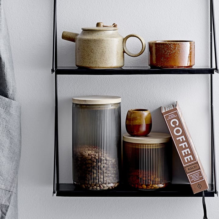 Thea espresso cup stoneware, Brown Bloomingville