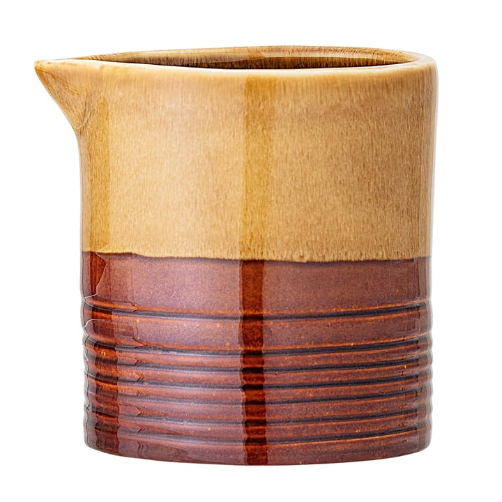 Thea milk pitcher stoneware 10 cl, Brown Bloomingville
