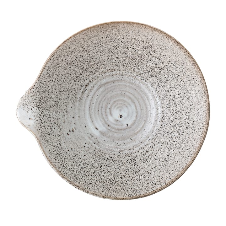 Thea serving bowl stoneware Ø 24.5 cm - Grey - Bloomingville