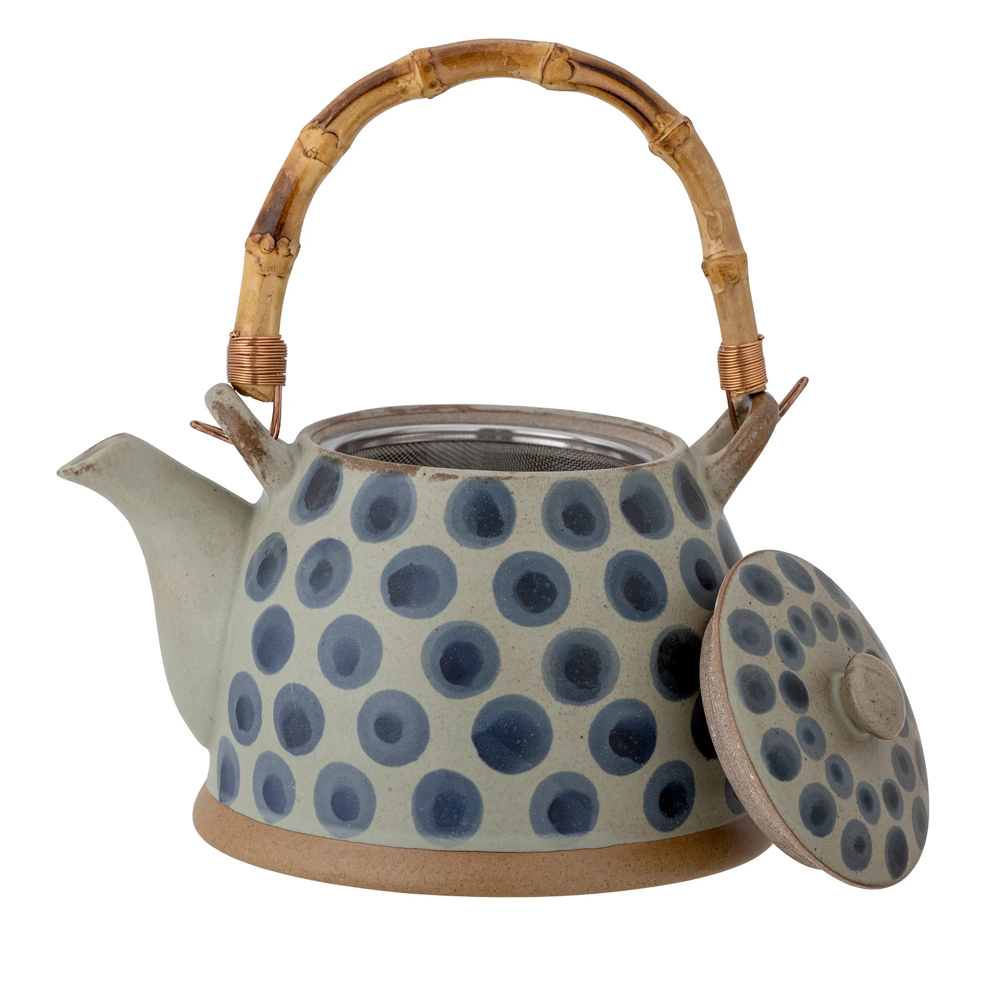 Tinni teapot 1.25 l, Blue Bloomingville