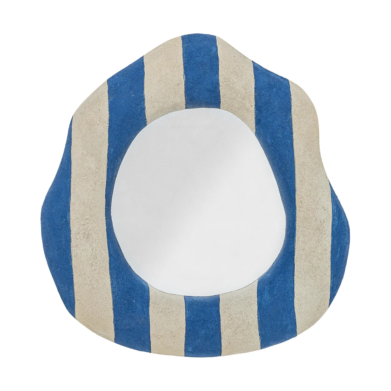 Bloomingville Travis wall mirror 39.5x38.5 cm Blue | Scandinavian Design | Wall mirrors | Blue