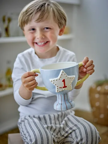 Trophy planter 23x16 cm - Blue - Bloomingville