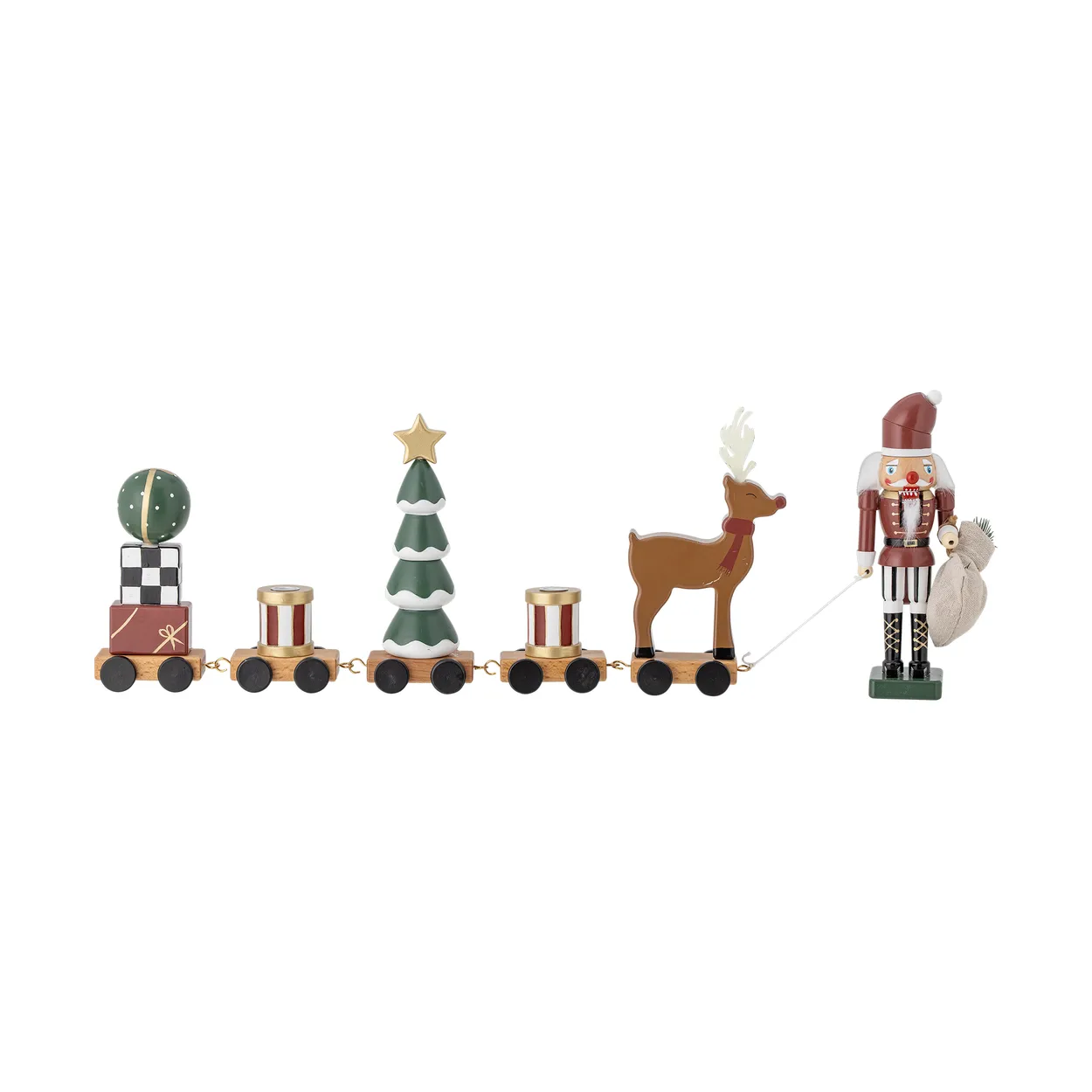 Bloomingville Vadim Christmas train Multi | Scandinavian Design | Decorative accessories | Green
