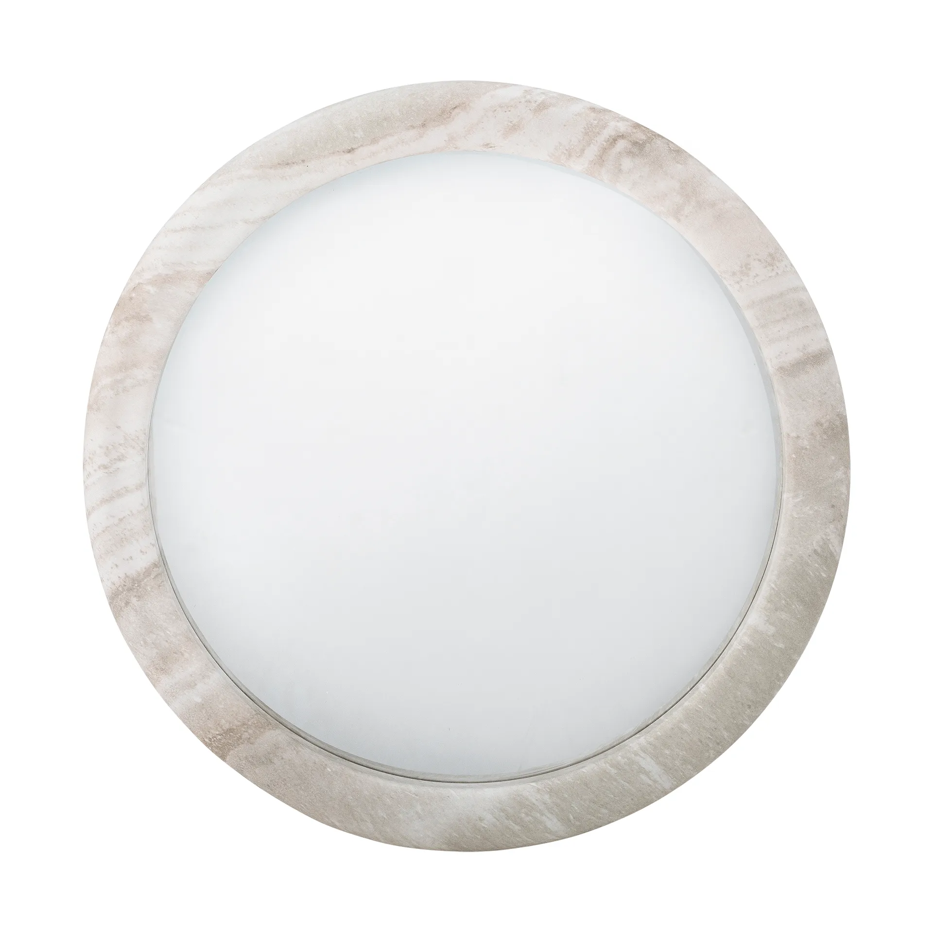 Vaka wall mirror, Nature, Ø50 cm Bloomingville
