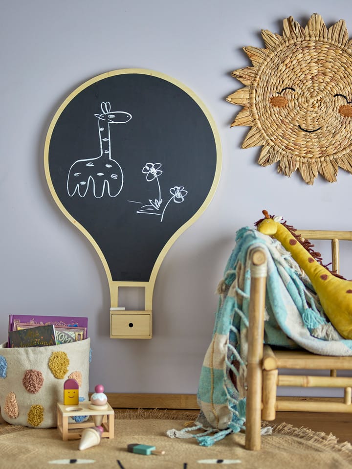 Valona wall mounted chalkboard, Hot air ballon Bloomingville