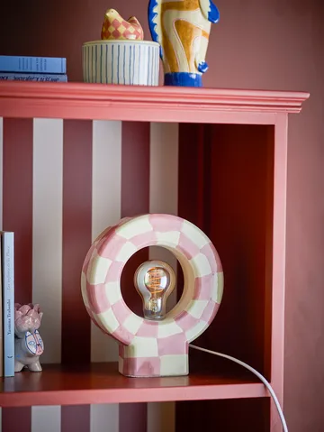 Vialini table lamp 20.5x23.5 cm - Rose - Bloomingville