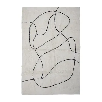 Viga rug 120x180 cm - White - Bloomingville
