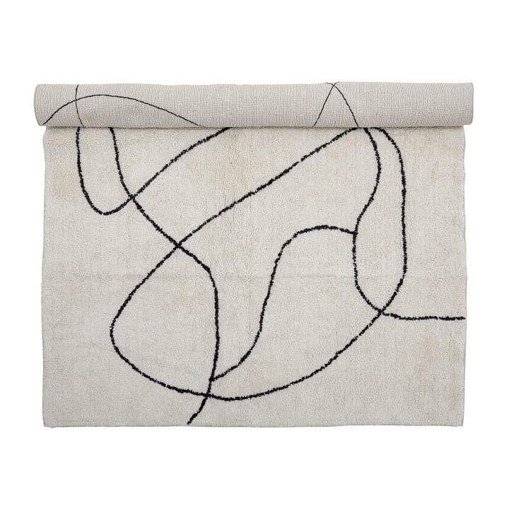 Viga rug 120x180 cm - White - Bloomingville