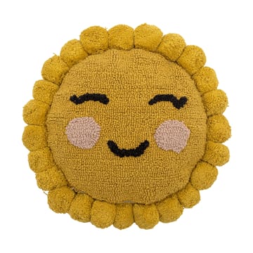 Vigge cushion Ø30 cm - Yellow sun - Bloomingville