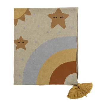 Vigge throw 80x100 cm - Yellow - Bloomingville