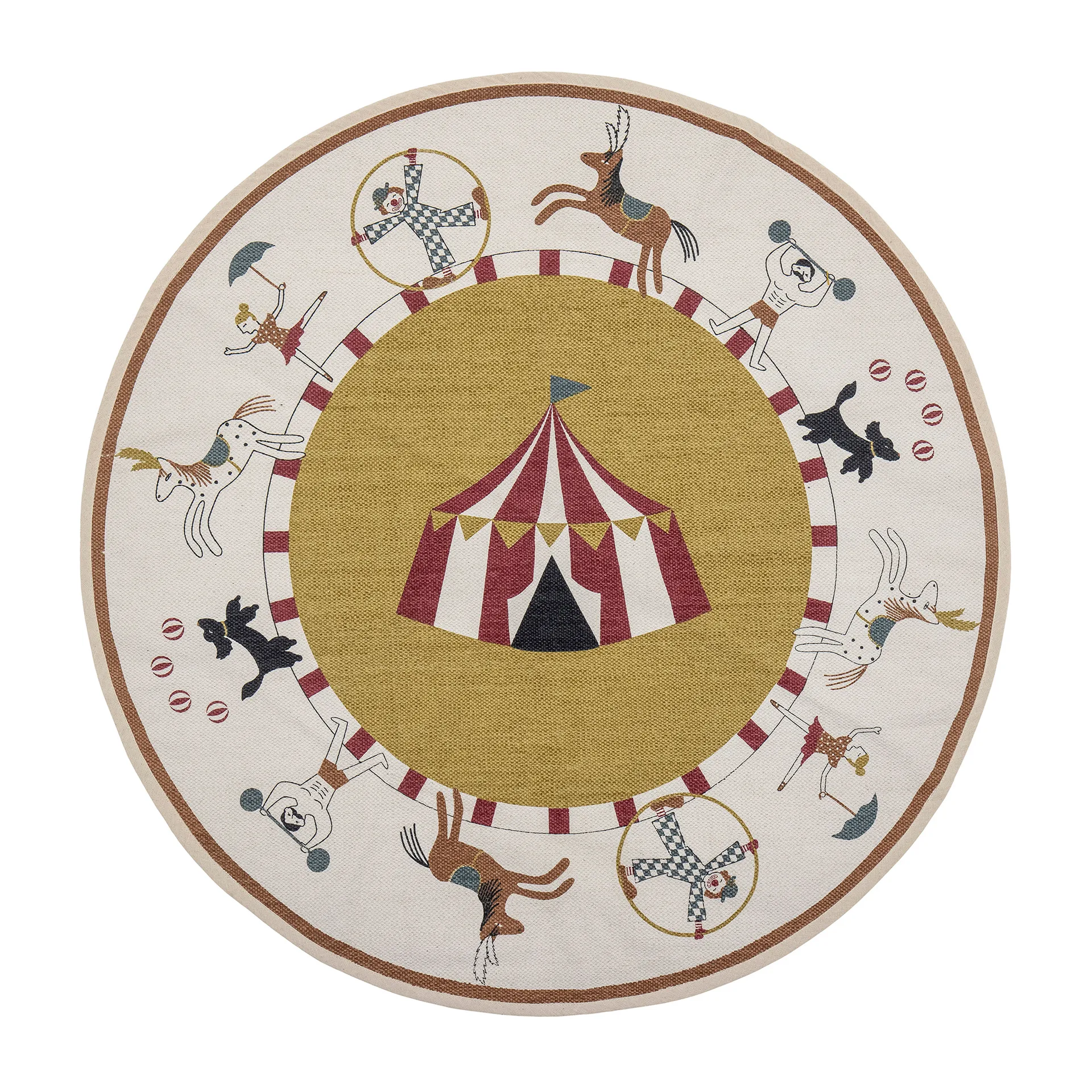 Ville rug Ø110 cm, Circus Bloomingville