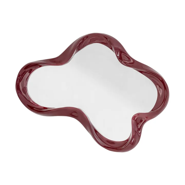 Violeta wall mirror 47x61.5 cm - Red - Bloomingville
