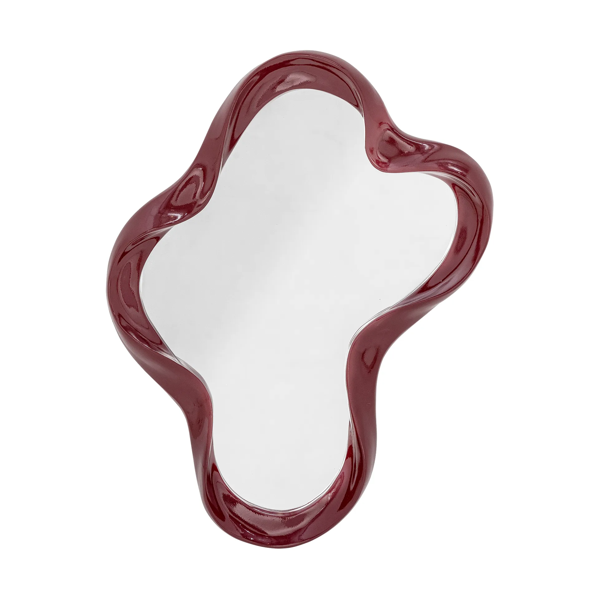 Violeta wall mirror 47x61.5 cm, Red Bloomingville