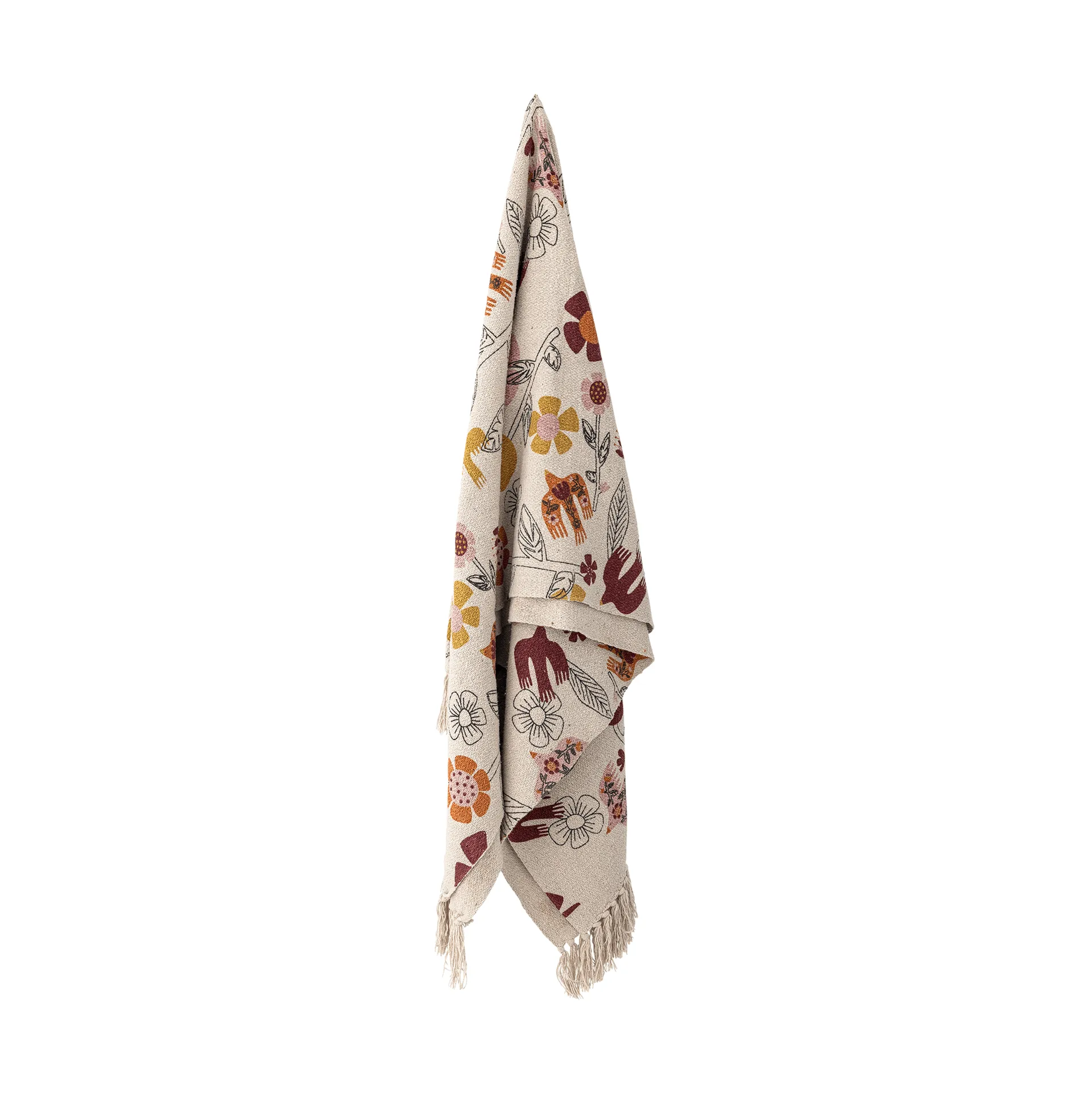 Vivielle throw blanket, Multi, 160x130 cm Bloomingville