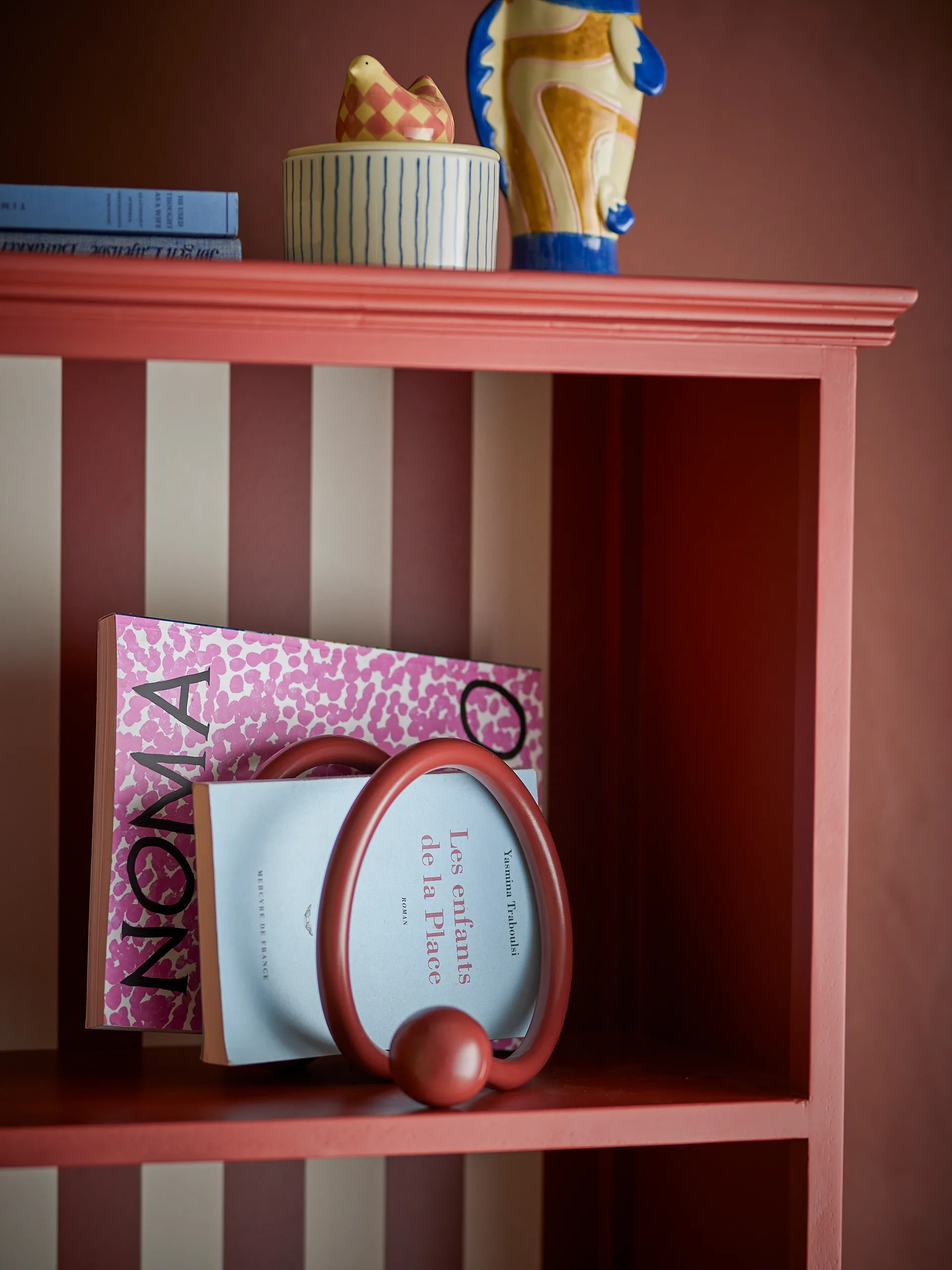 Whimsica magazine rack 25x17.5 cm, Red Bloomingville