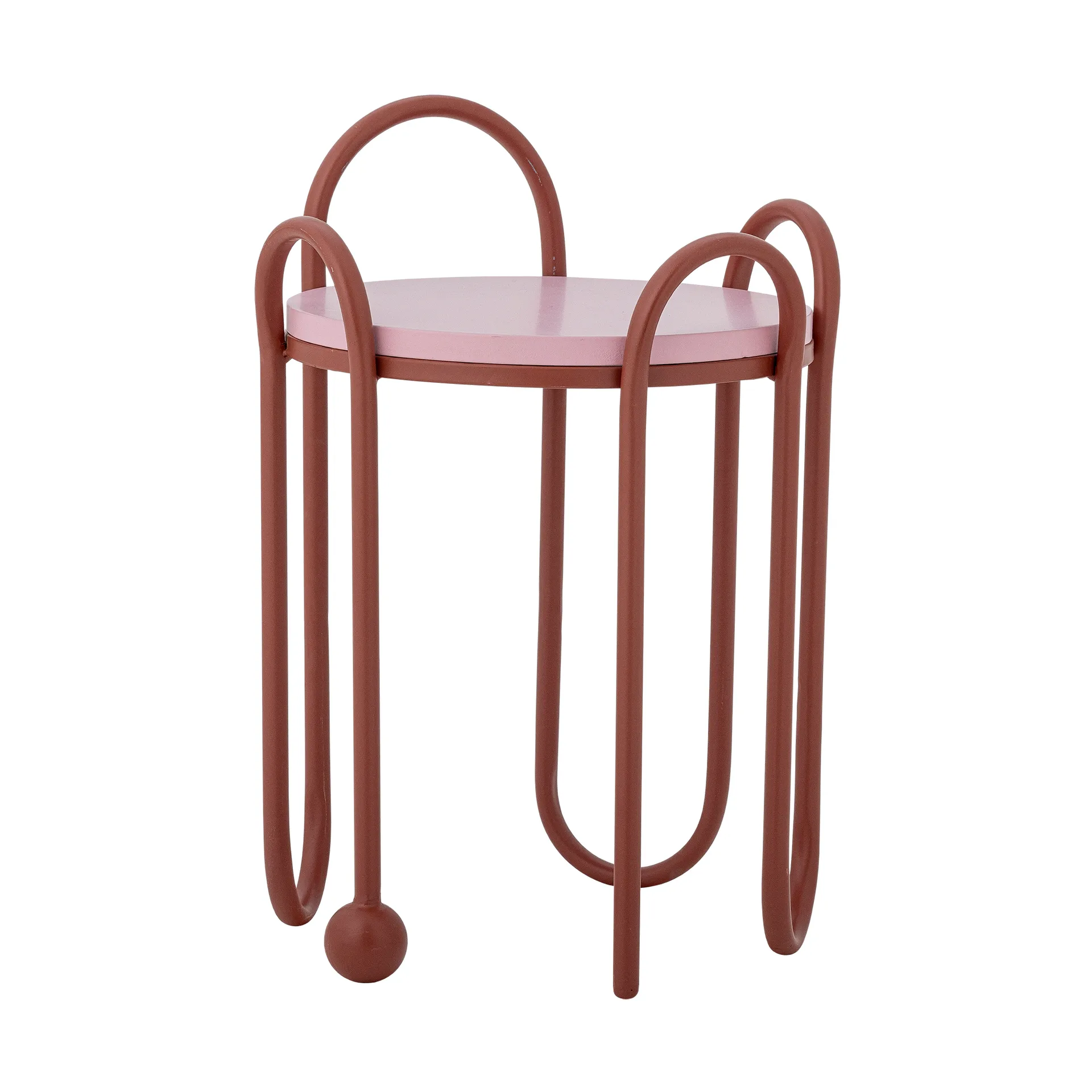 Whimsica side table Ø30.5 cm, Red Bloomingville