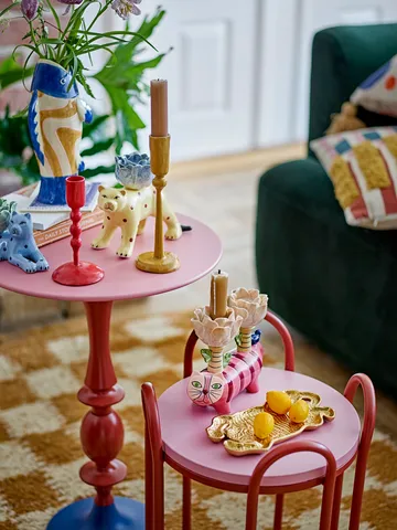 Whimsica side table Ø30.5 cm - Red - Bloomingville