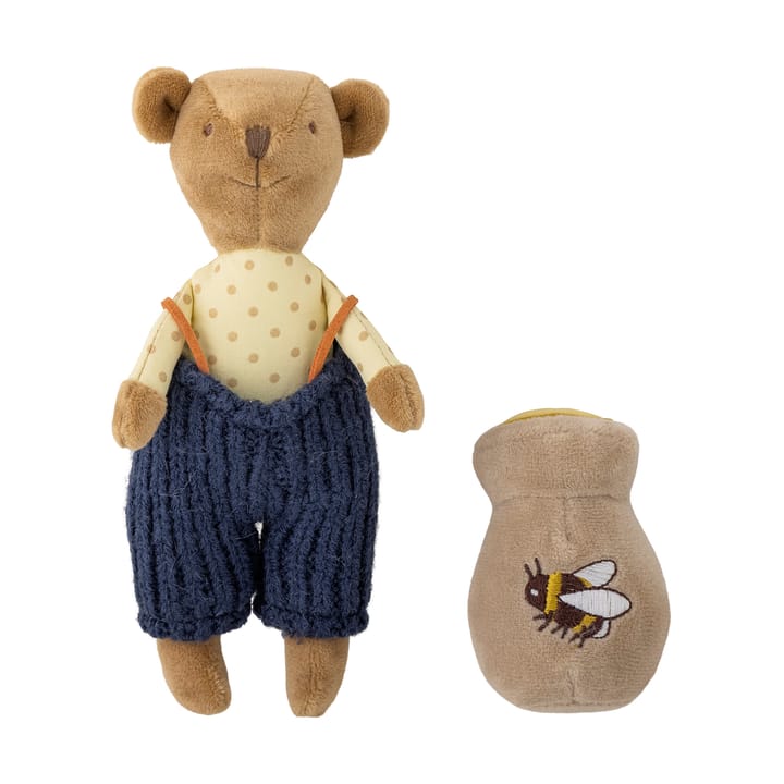 Willes plush toy 2 parts, Brown teddy Bloomingville