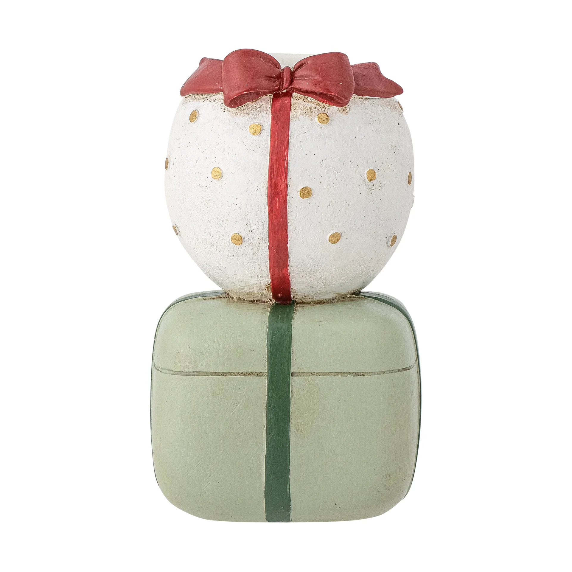 Wish candle holder, White-green Bloomingville