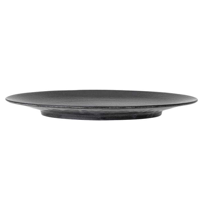 Yoko plate 27.5 cm 4-pack, black Bloomingville