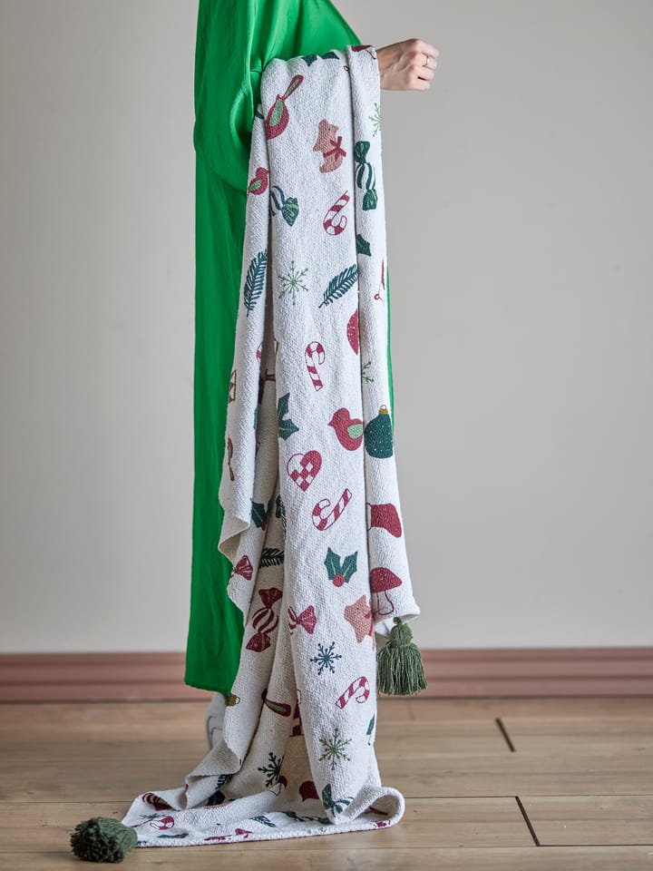 Yule blanket 130x160 cm, Beige Bloomingville