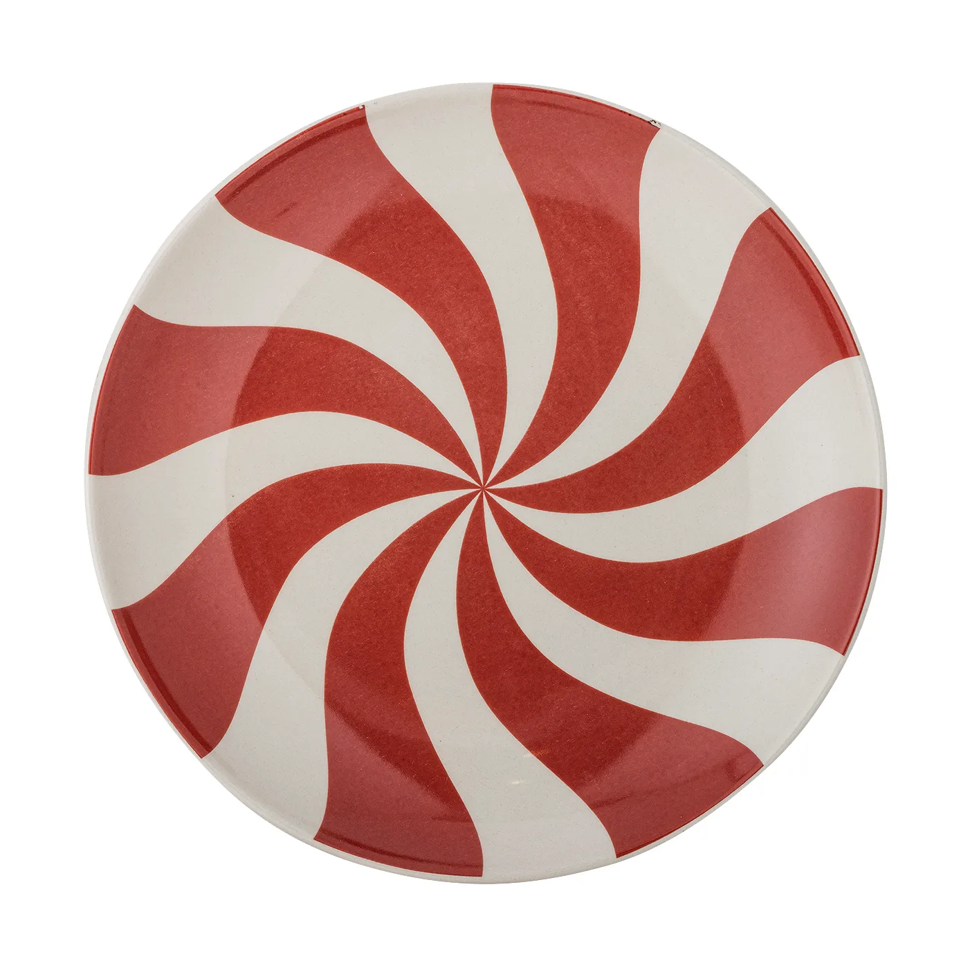 Yule plate Ø23 cm, Natural red Bloomingville