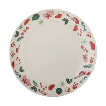 Yule serving platter Ø28 cm - Natural red - Bloomingville