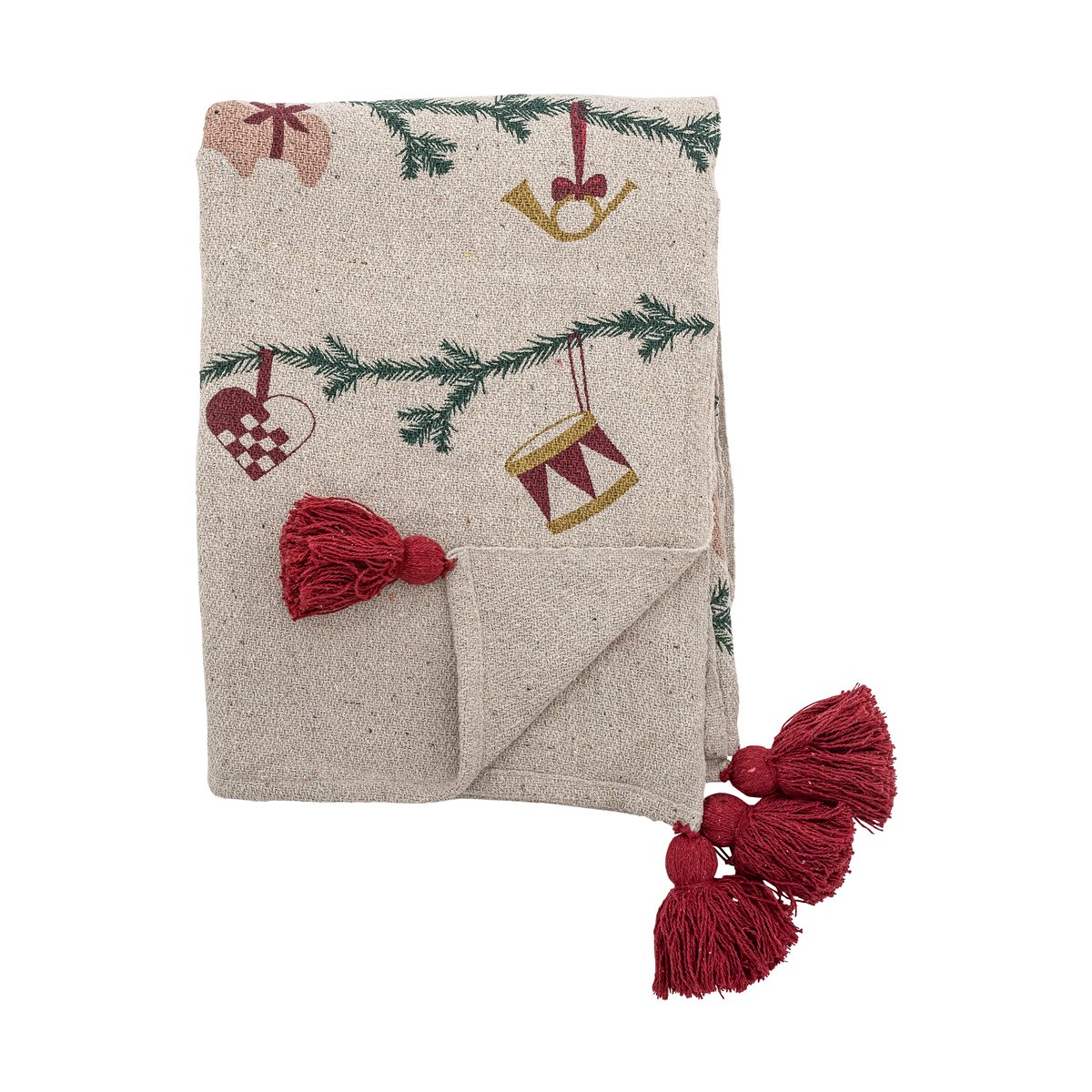 Bloomingville Yule throw 130x160 cm Nature