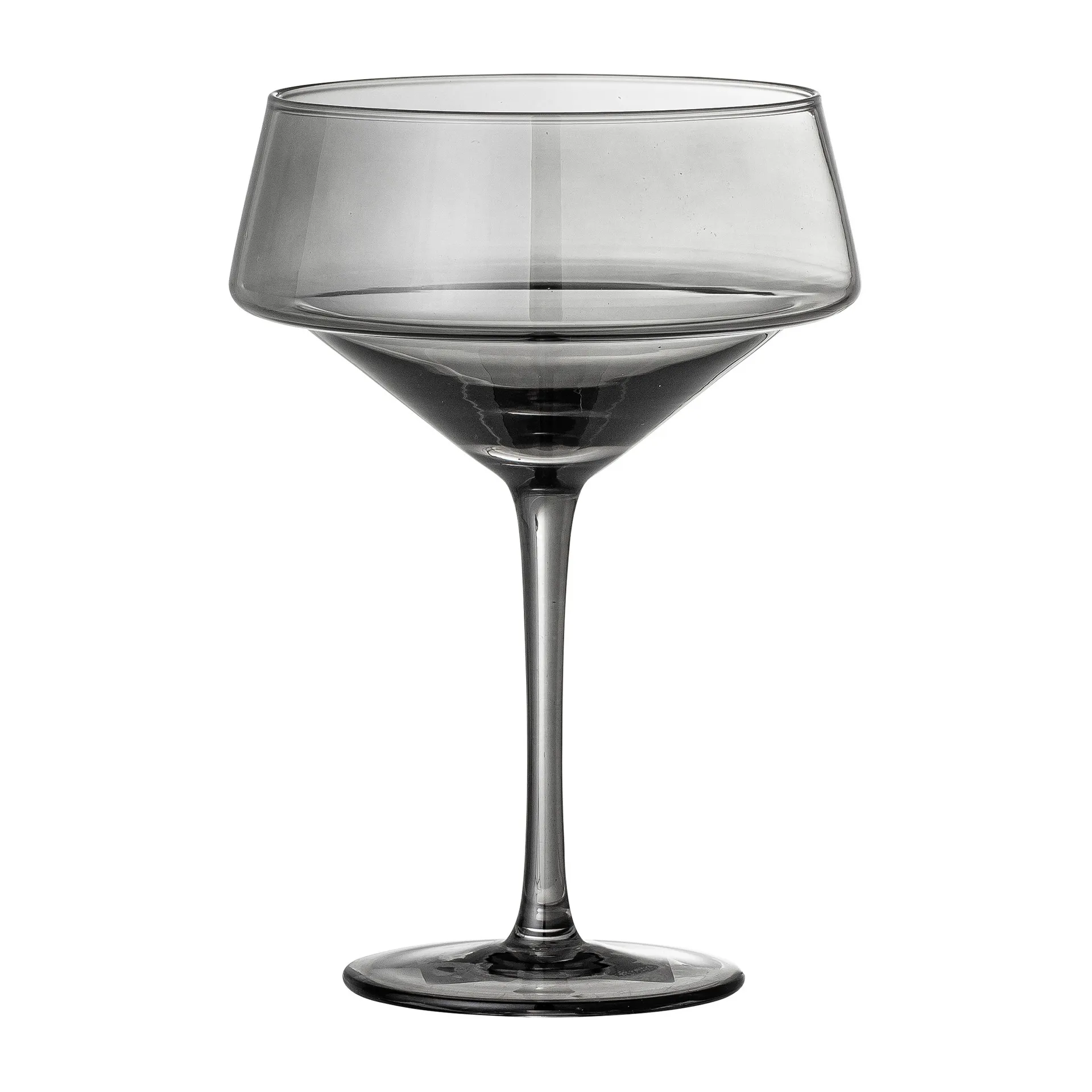Yvette cocktail glass 33 cl 4-pack, grey Bloomingville