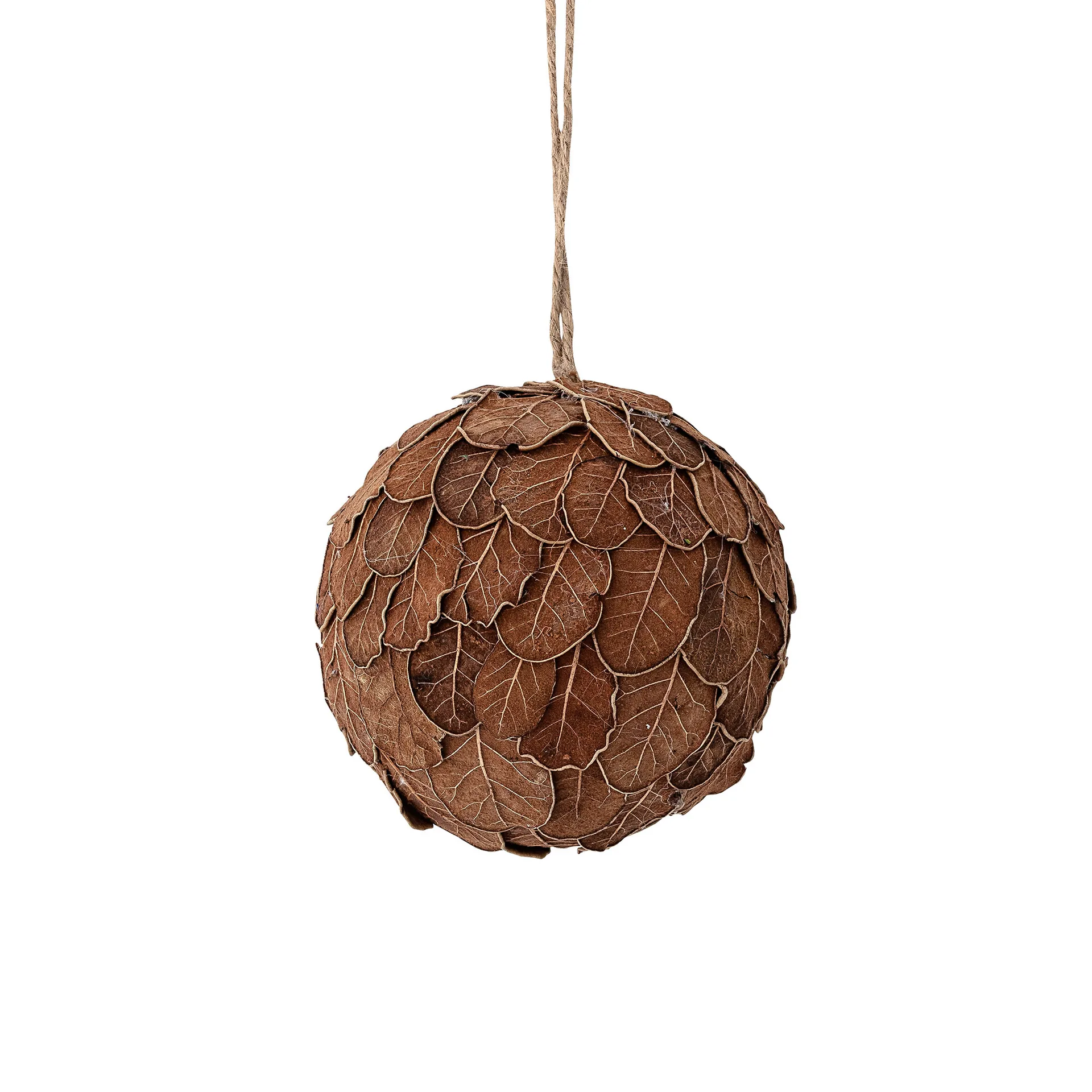 Zada Ornament oak leaves Christmas bauble, brown Bloomingville
