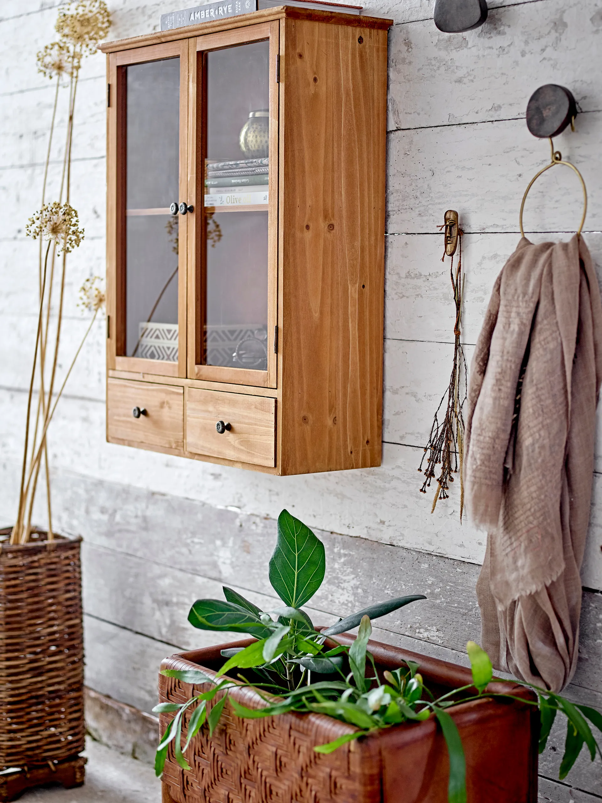 Zigga hanger, Brass Bloomingville