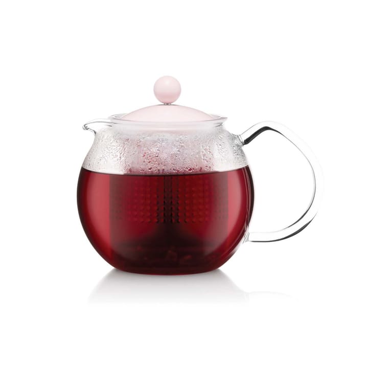 Assam teapot 0.5 l - strawberry (pink) - Bodum