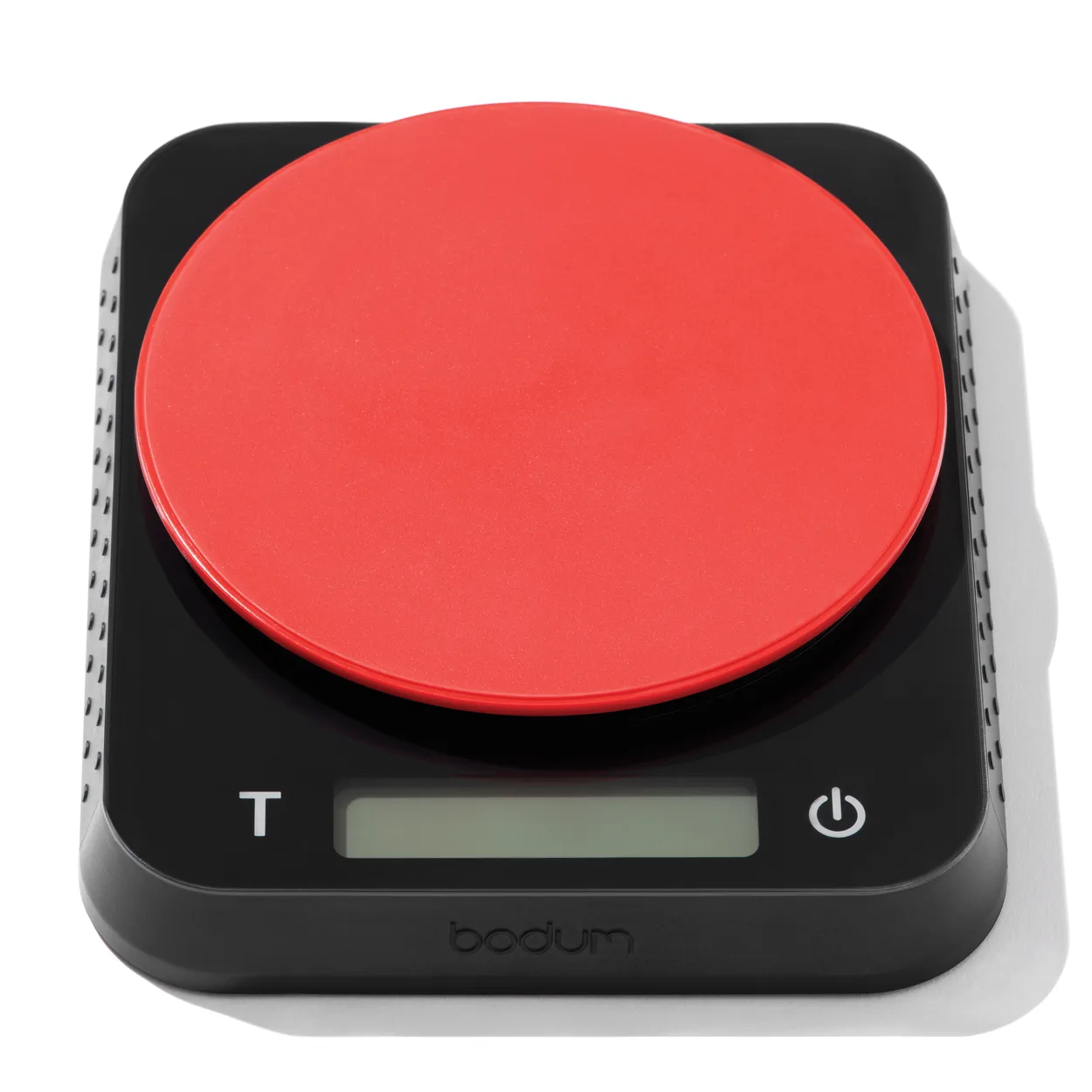 Bodum Bistro kitchen scale 13x15.7 cm Black-red | Scandinavian Design | Black
