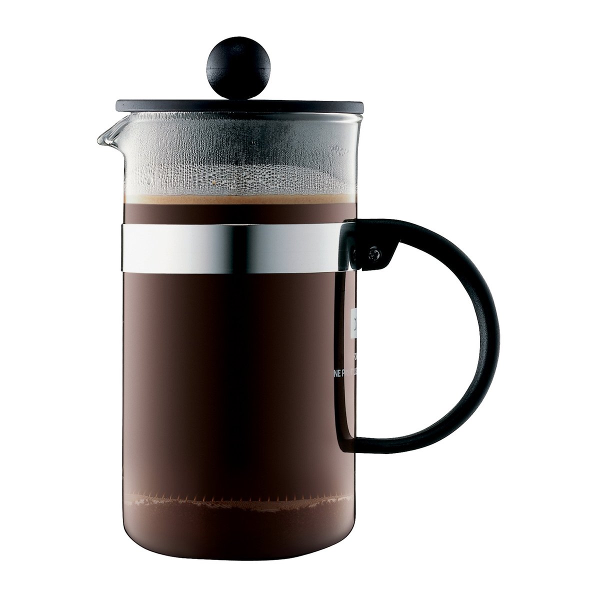 Bodum Bistro Nouveau coffee press 3 cups | Scandinavian Design | Silver-coloured