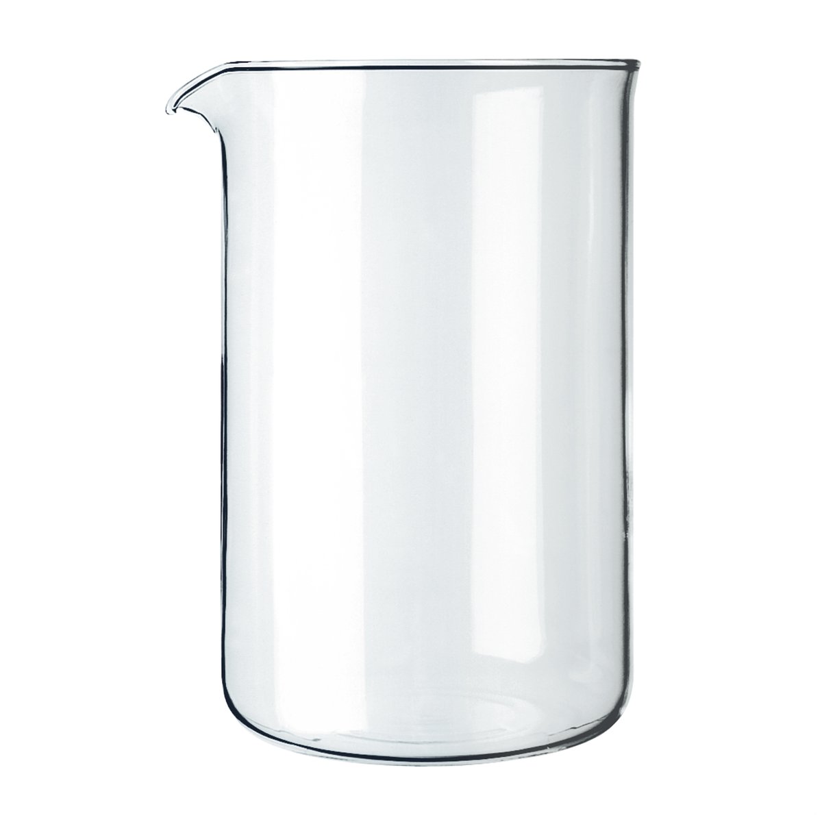 Bodum spare glass with spout 12 copper | Scandinavian Design | Transparent