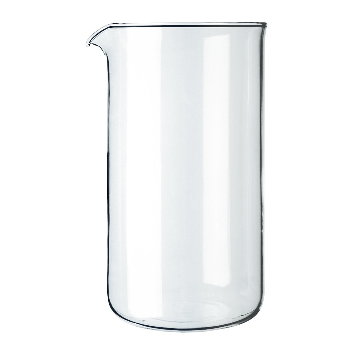 Bodum spare glass with spout 8 copper | Scandinavian Design | Transparent
