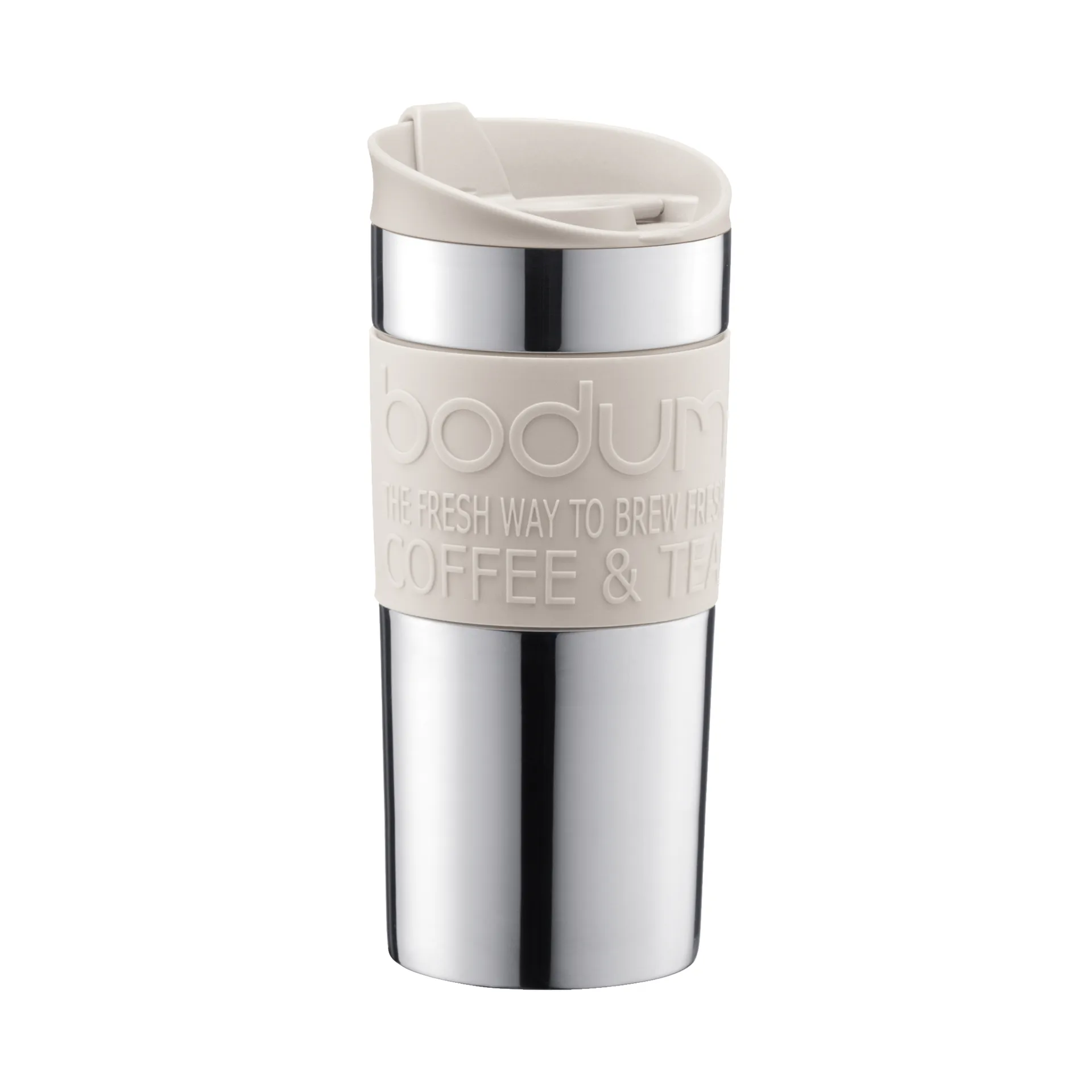Bodum travel mug 35 cl stainless steel, Off white Bodum