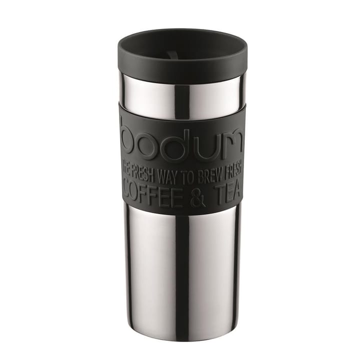 Bodum Travel Mug chrome small - black - Bodum