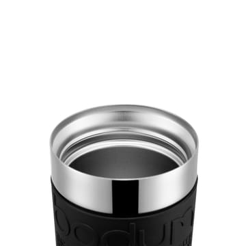Bodum Travel press mug chrome - black - Bodum