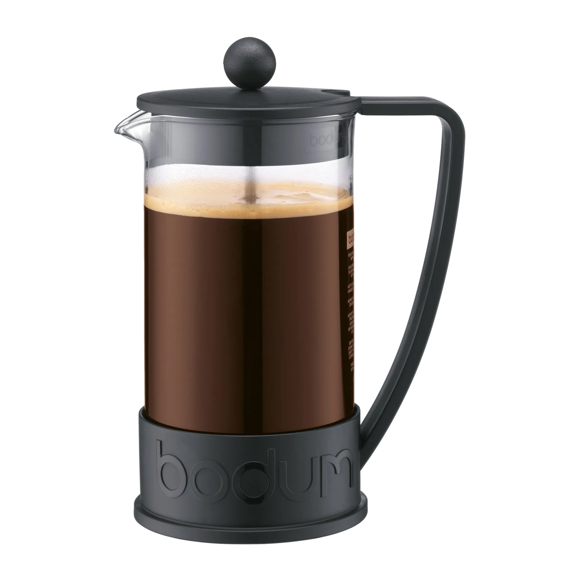 Brazil coffee press black from Bodum 
