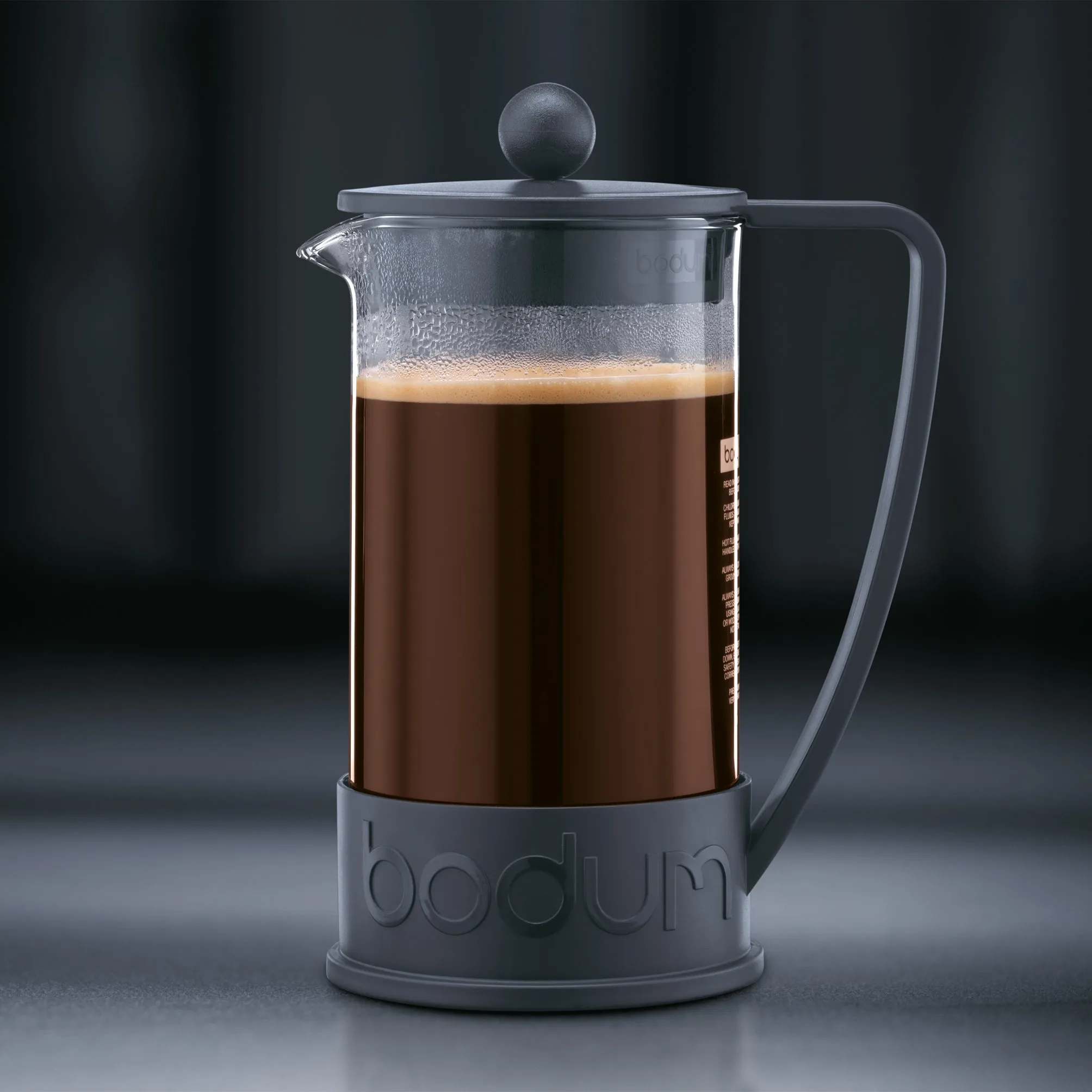 Brazil coffee press black from Bodum 