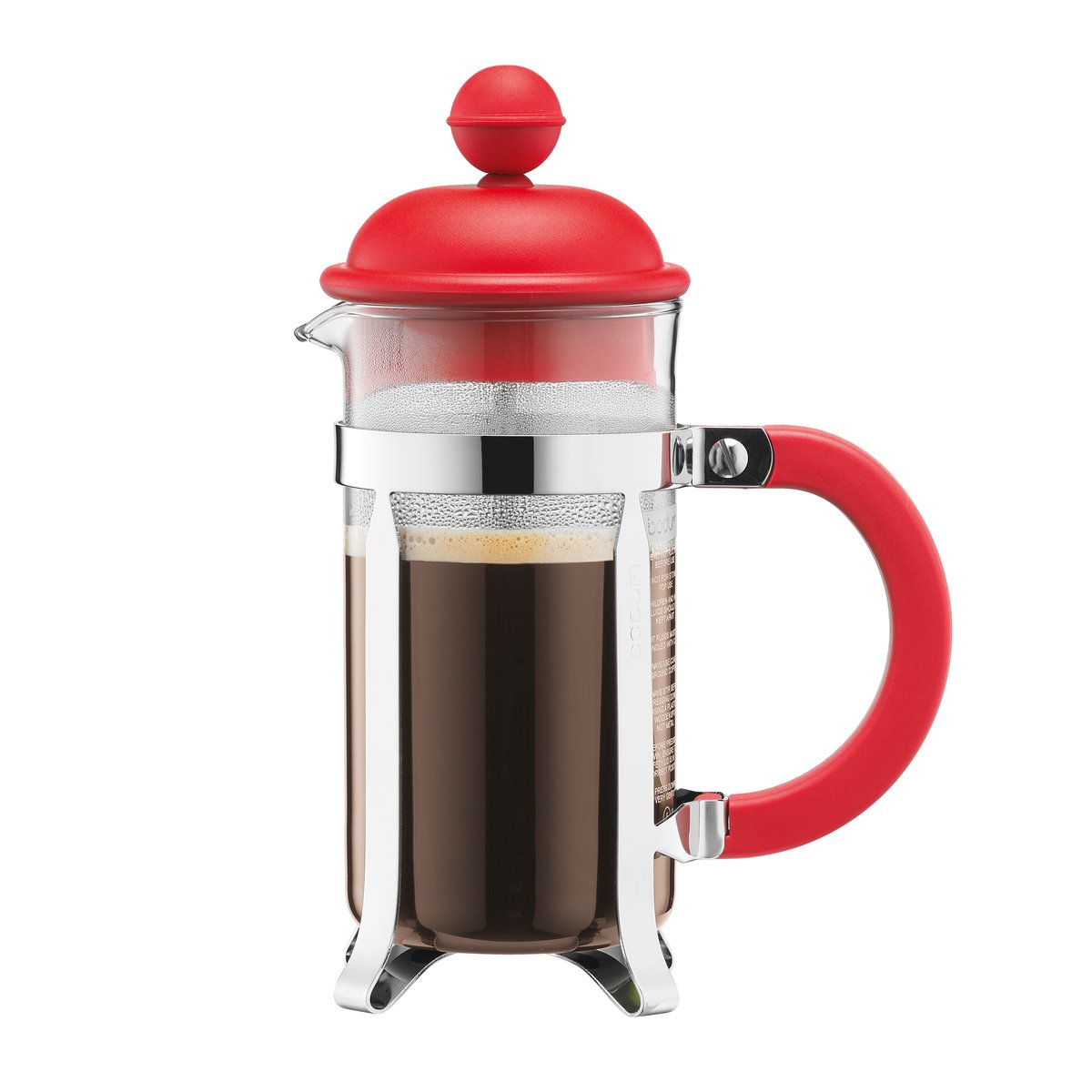 Bodum Caffettiera coffee press red 3 cups | Scandinavian Design | Red